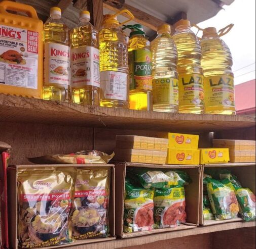 Vegetable oils and cooking ingredients