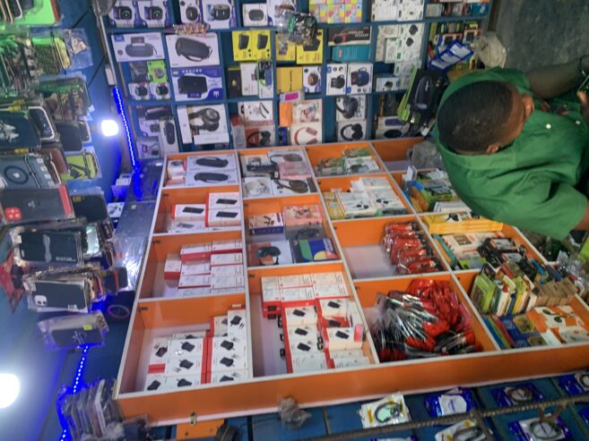 Phone batteries, chargers, speakers, pouches