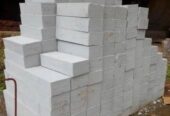 Brick seller in Lagos Nigeria
