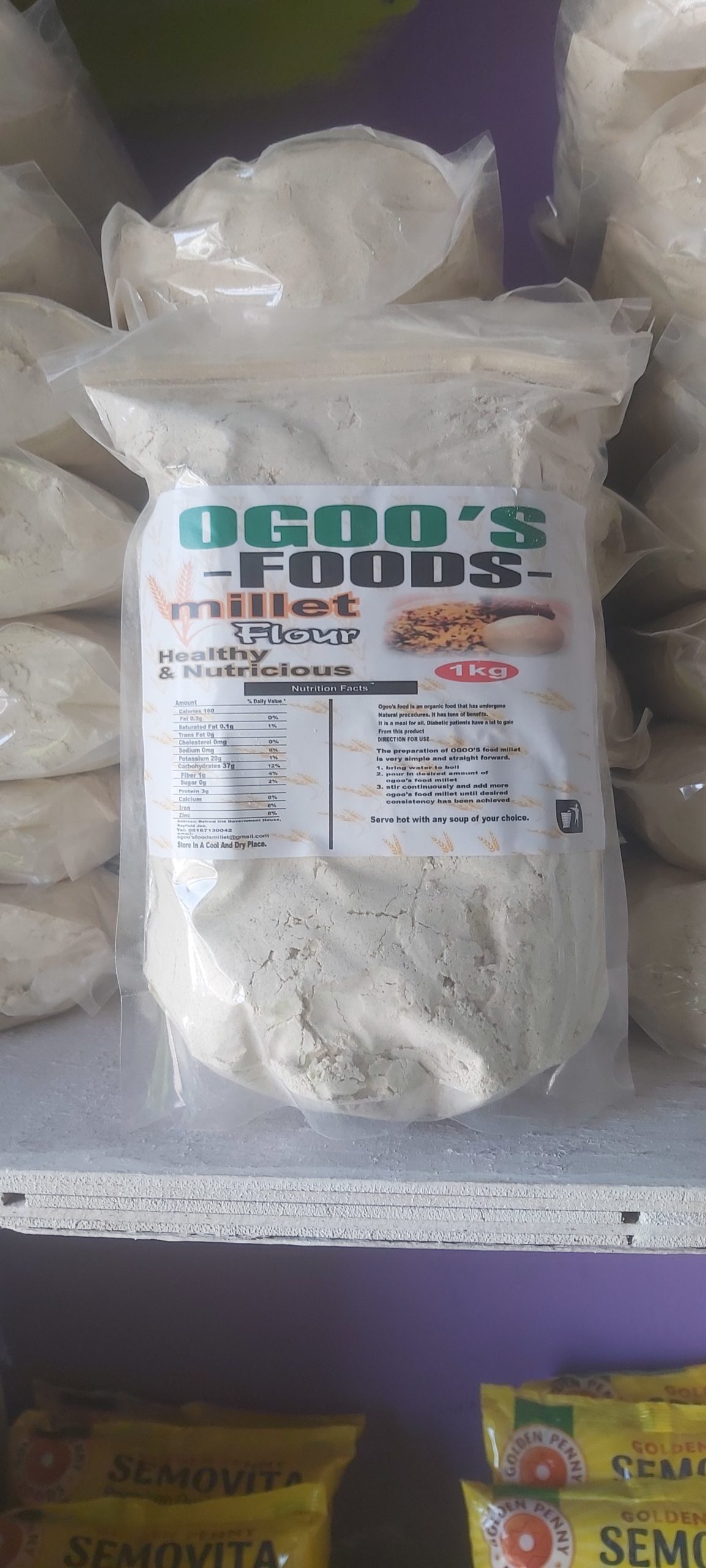 Ogoo’s millet flour