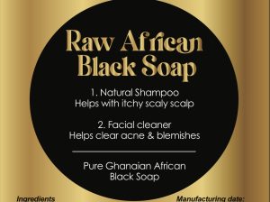Pure Ghanaian African Black Soap
