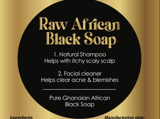 Pure Ghanaian African Black Soap