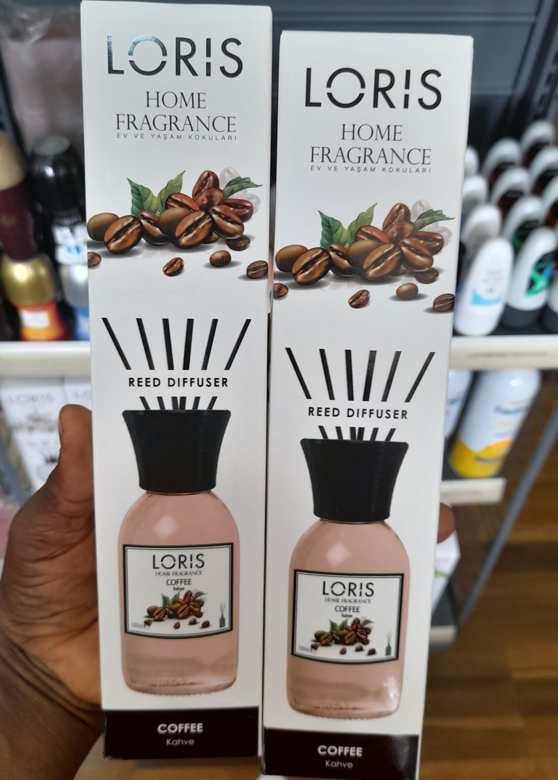 Loris Parfum Fragrance Coffee Reed Diffuser